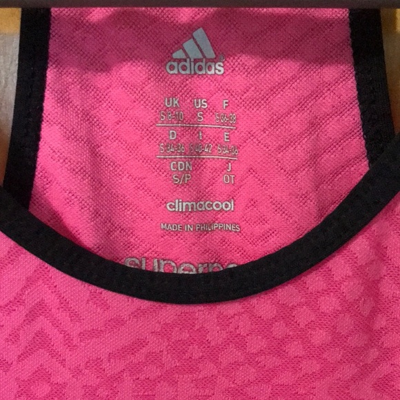 adidas Hot Pink Tank Top - Picture 4 of 6